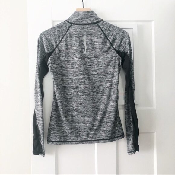 HEAD Half Zip Gray & Black Athletic Pullover - Picture 6 of 10